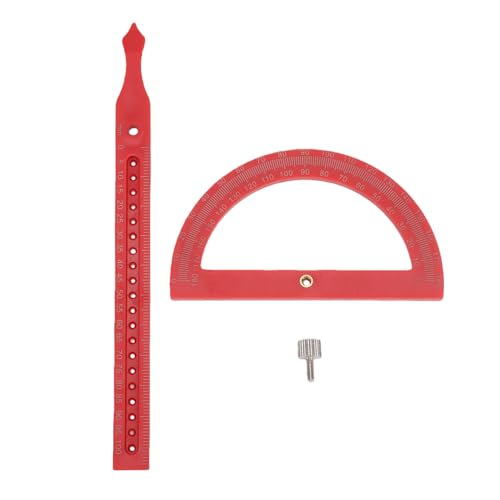 Buscador de ángulos 180 grados para carpintería miniatura 6