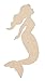 Wood Cutouts for Crafts, Ship Wheel, Sailboat, Mermaid and Anchor (24 Piece)
