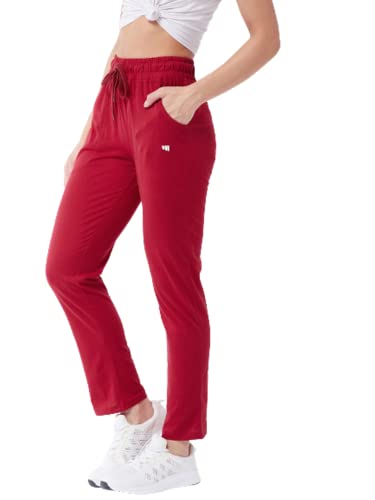 Image of Modeve Women Cotton Blend Track Pant for Summer