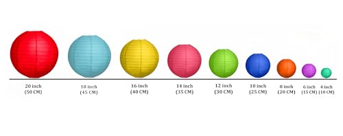Image of Pack of 3 Paper Lantern Lampshade Party Birthday Baby Shower Wedding Celebration Decoration (Hot Pink, 12 inch (30cm))