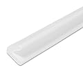 V Shape Weather Stripping Black, 1/2 Inch Wide X 19 Feet Long, Adhesive Weather Strip Door Frame Seal PU Foam Strip Weather Seal Door Insulation Anti Collision Soundproof