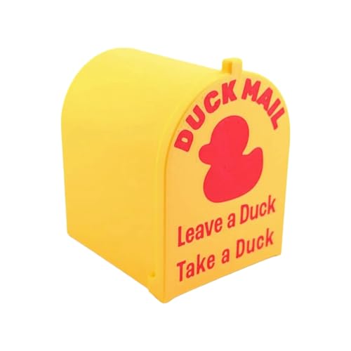 Imanes de nevera - 3,23x2.87 Pulgadas de Buzón de Pato Bloqueo para la Casa del Gabinete, Aula con decoración magnética, Imán Lindo Coleccionable para la