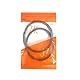JZK 2 Stück Ersatzdichtringe für Nutribullet Blender 600 900 Serie, Dichtringe Dichtungen mit Lippe, graue Gummidichtungen O-Ring, Mixer Ersatzteile