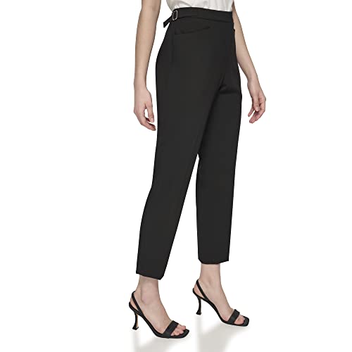 Calvin Klein Women's Woven Flat Pant (Standard and Plus Size)3