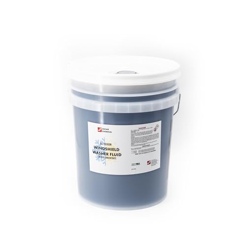 SOCAR Windshield Washer Fluid Concentrate - 5 Gal., Makes 55 Gal., All-Season, Model# SCO-WW-5