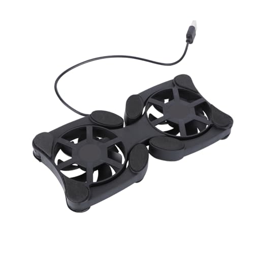 Base Refrigerante Plegable para Laptop con Ventiladores Dobles USB miniatura 1