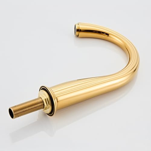 Robinet de salle de bain or mitigeur 3 trous pour rénover un lavabo rétro