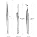 Precision Tweezer, Upgraded Professional Pointed, High-end Stainless Steel Tweezers for Craft, Electronics, Soldering, Model, Laboratory Work, Jewelry-Making