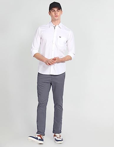 Image of Arrow Men's Solid Slim Fit Shirt