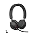 Jabra Evolve2 65 Wireless PC Headset – Noise Cancelling, Tutte le piattaforme, USB-A dongle, Nero, Stereo immagine