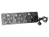 Ventilateur DSIT Set de 3 Ventilateurs à Placer Entre Les Montants - 3U