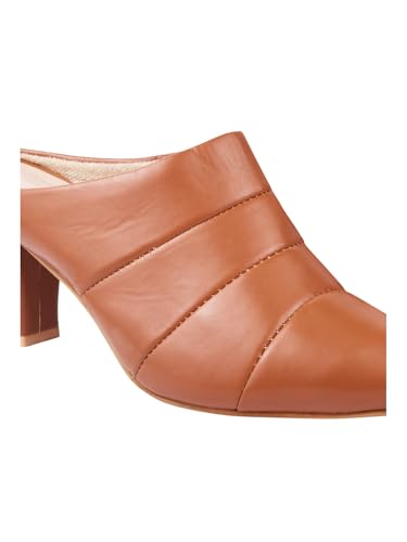 Image of TRYME Fashion Pointed for Party and Formal Occasions Mules Cone Block Heel Sandals for Girls & Women