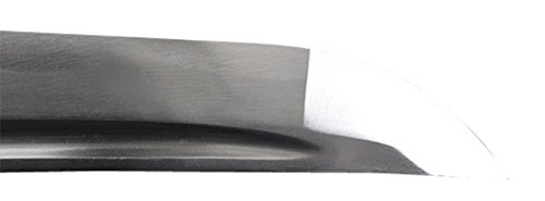 Handmade Sword - Japanese Style Samurai Tanto Swords, Functional, Hand Forged, 1045 Carbon Steel, Heat Tempered, Full Tang, Sharp, Musashi Tsuba, Black Wooden Scabbard - Thumbnail 6