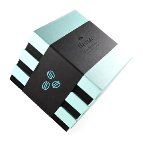Hayman, Paquete de Regalo de Café Las Leyendas, Café de Las Montañas Azules de Jamaica + Kona de Hawai + Geisha de Panamá, Café de Grano Verde, 3 Cajas Con 100g de Cada Café (Total 300g)