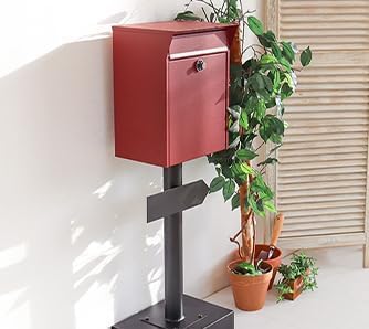 Amazon.co.jp: ポスト 置き型 スタンドポスト おしゃれ 北欧 一戸建て
