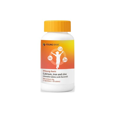 9 YOUNG-BASIC Calcium Chewable Tablets with Iron
