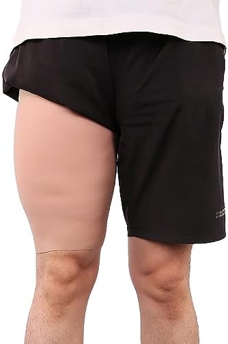 BAIXDM 1 Pair Realistic Silicone Fake Rich Leg, Soft/Lifelike/Natural Look And Feel, High Elasticity Suitable for Wearing Leg Circumference 22-33cm, for Thin Skinny Legs, Birthmark Obscuration
