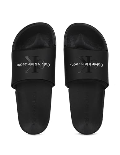 Calvin Klein Jeans Herren Badeschuhe Slide Monogram Tpu Badelatschen,...
