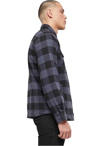 Image of Brandit Men's Lumber Jacket Black /Blue