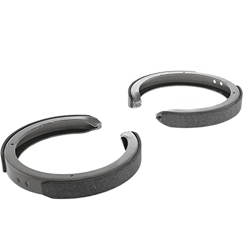 Image of Detroit Axle - Rear Brake Shoes Replacement for Chevrolet Blazer S10 Camaro Venture Buick Rendezvous Cadillac CTS SRX - 2pc Set