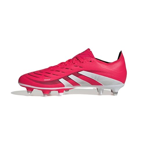 adidas Unisex Predator League Soft Ground Football Boots, Lucid Red/Cloud...