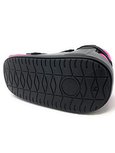 Superiorbraces (Size Medium) Low Top, Low Profile Air Pump Cam Medical Orthopedic Walker Boot For Ankle And Foot Injuries With Pink Liner, Female Size 8 1/2 - 11 1/2, Men's Size 7 1/2 - 1, #TOP5