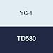 YG-1 TD530 Solid Carbide Thread Mill for Metric Internal Threads, DIN 13, TiAlN Finish, M12 Size, 1.00 mm Pitch