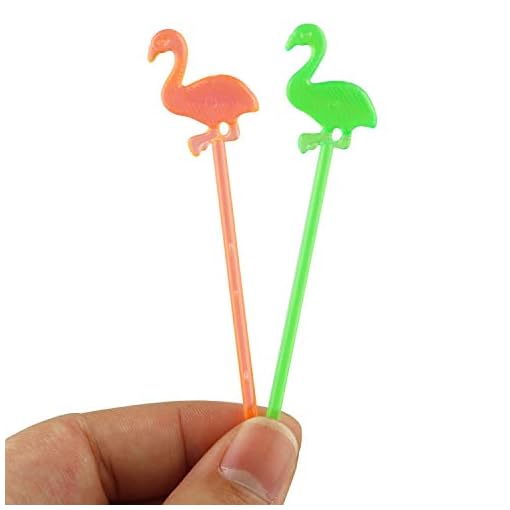 Multicolor Flamingo Food Picks - Image 6