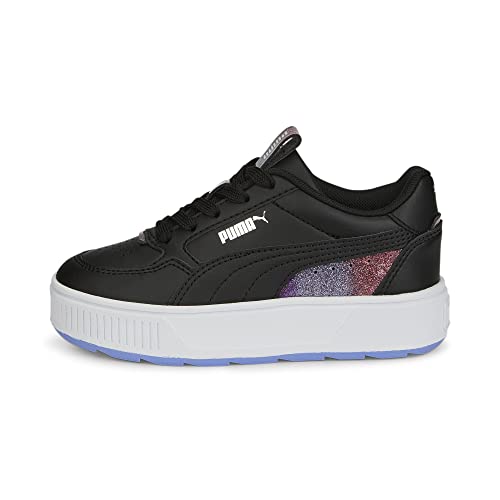Image of PUMA Kids Girls Karmen Rebelle Platform Lace Up Sneakers Shoes Casual - White