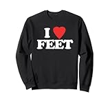 Regali divertenti, divertente regalo fetish del piede, divertente regalo amante dei piedi, disegni divertenti: I Love Feet