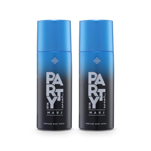 Image of Riya Mauj Perfume Body Spray | Long-Lasting Fragrance | Skin-Friendly & Safe on Fabric - Pack of 2 (150ml Each)