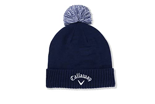 Callaway Golf Knit Pom Beanie Collection (Navy)