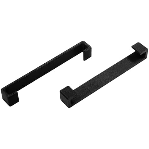 SplashNColor A50 Support Brace Clamps Upgrade for Cushion - Enhance Your Headphone Comfort with Durable and Secure Fit - Compatible with Astro A50 Gen. 4 and Mod Kit - 2 Pack Black Cover