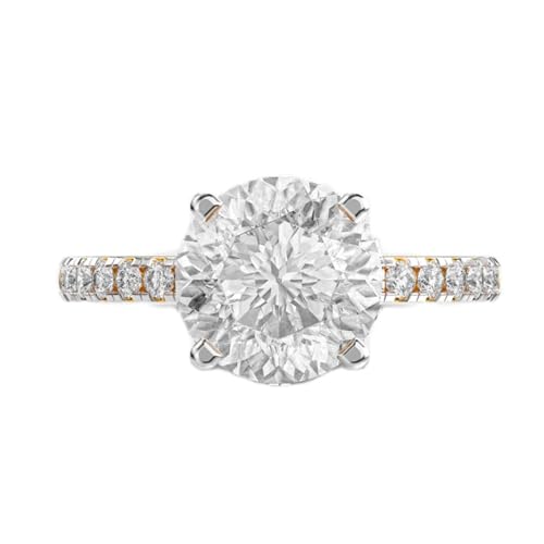 Bague moissanite Padma Nirvana Bloom en argent le cadeau idéal pour femme