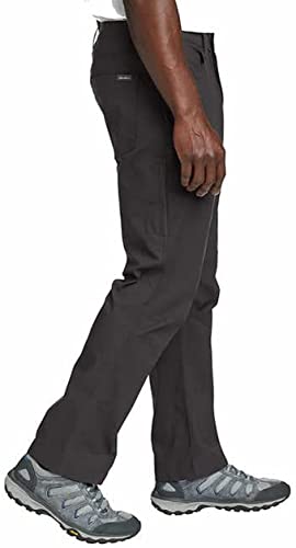 Eddie Bauer Tech Pant for Men Two Way Stretched Fabric Cargo Pocket Casual Work - Gray 32x344