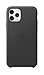 Apple Leather Case (for iPhone 11 Pro) - Black
