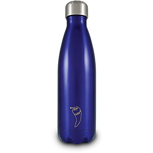Chilly's Thermos 100% Étanche & Anti Fuite, Bouteille Isotherme réutilisable sans BPA, Bleu, 750ml