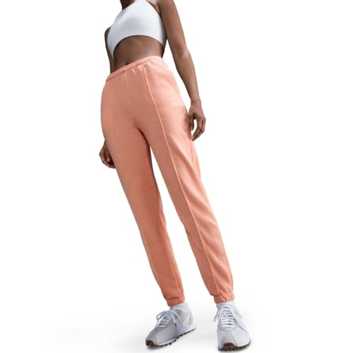 Nike Damen Chll Ft Hr Trainingshose, Apricot Agate/Htr/Sail, S