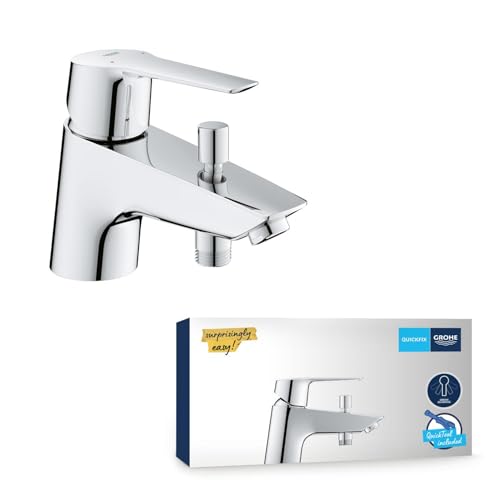 GROHE Mitigeur monocommande Bain / Douche Start, robinet avec inverseur, mousseur économique d'eau, installation rapide, finition brillante et facile à nettoyer,...