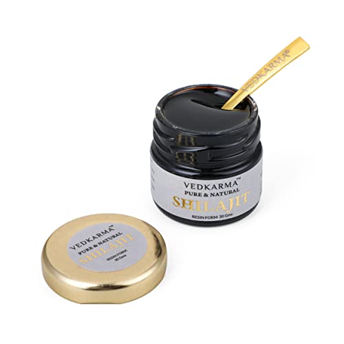 VEDKARMA Pure Himalayan Shilajit Resin Form For Strength, Stamina, Energy & Immunity (Pack Of 1 (30 Gm) - Image 6