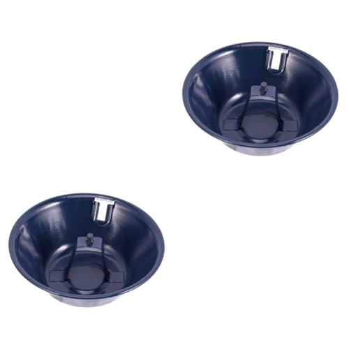 Tasse à huile pour hotte Housoutil lot de 2 bacs de vidange de cuisine en plastique transparent