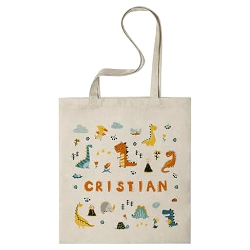 CUAC REVOLUTION Tote Bag Personalizada Diseño Dinosaurio Asas Largas - Bolsa Reutilizable, Ligera, Resistente y Suave Multiusos | Ya disponible en tu tienda friki favorita! En mundofriki.es!