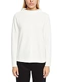 ESPRIT Sweatshirt mit Stehkragen, Baumwollmix