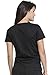 Dickies Womens GenFlex Junior-Fit V-Neck Scrub Shirt, Black, Medium