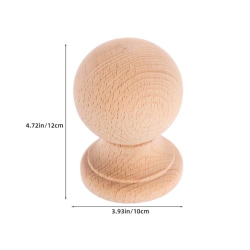 Remates de madera para postes de cama y manualidades del hogar 2