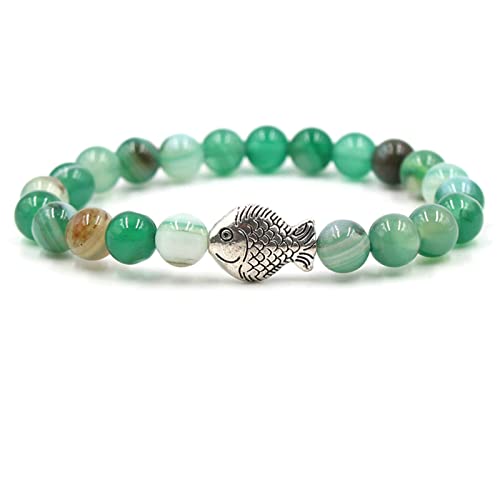 Bracelet en pierre d'agate pour un style quotidien élégant