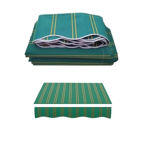 Tessuto di ricambio per tenda da sole retrattile, impermeabile, 280 g, in poliestere, 250 x 200 cm e 360 x 250 cm, 5 x 1,5 m, per tende a braccio articolato