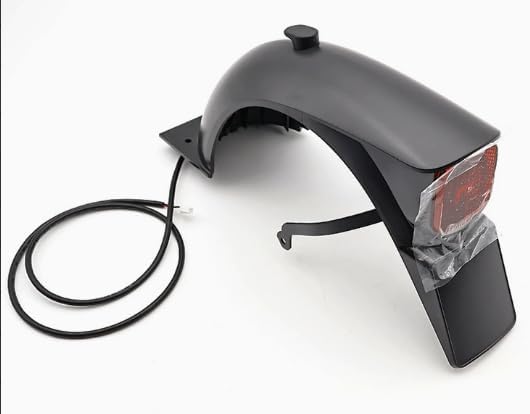 Rear Fender with Integrated Taillight fit for Ninebot by Segway E2/ E2 Plus Scooter, Mudguard Bracket Assembly