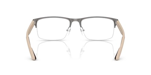 Image of Armani Exchange mens Ax1068 Rectangular Prescription Eyewear Frames