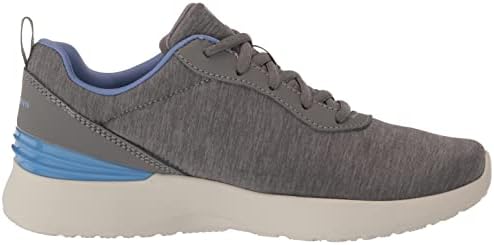 Skechers Sport Women's Women's Skech-AIR Dynamight Sneaker, GYBL=Grey/Blue, 7.5 | Image 5